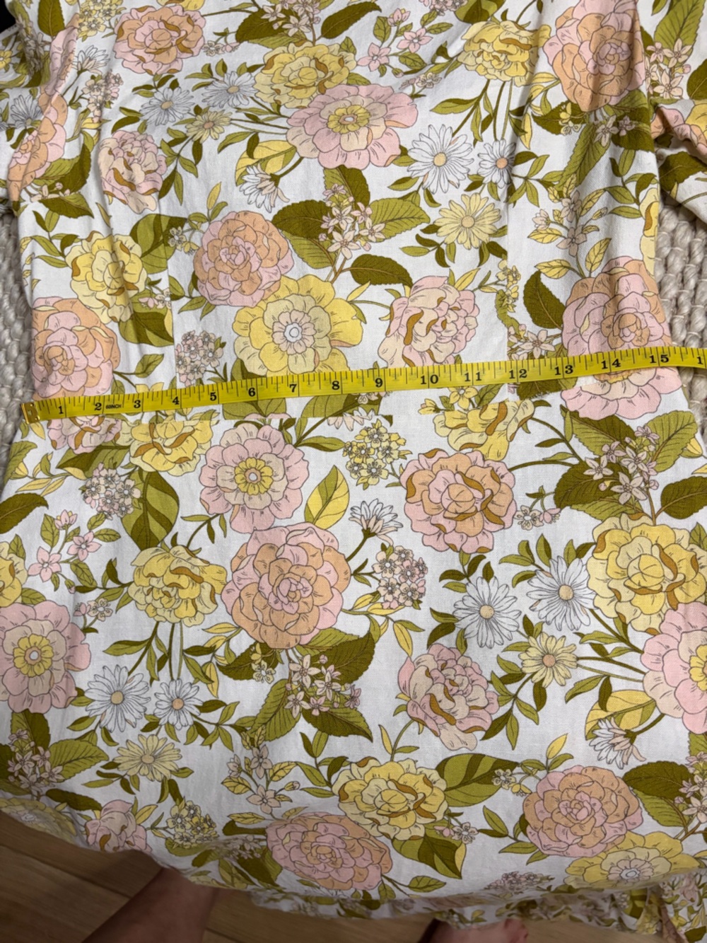 Who What Wear Pale Yellow Linen Blend Open Back Midi Dress Size Medium - Picture 7 of 14